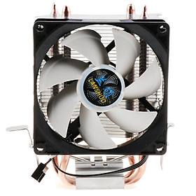 CPU Cooler Heatsink with LED Cooling Fan for Inter LGA 775/1155/1366 etc, AMD