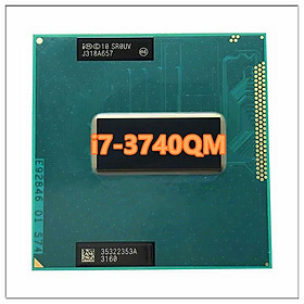 Core I7-3740QM CPU I7 3740QM SR0UV bộ vi xử lý FCPGA988 2.70GHz-3.70GHz L3 = 6M Quad-core miễn phí vận chuyển