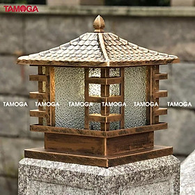 Mua Đèn trụ cổng trang trí mái chùa TAMOGA UKINS cỡ 250mm và 200mm 802
