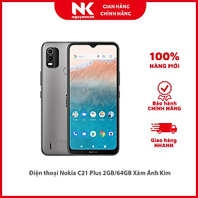 Mua Điện thoại Nokia C21 Plus 2GB/64GB Xám Ánh Kim - Hàng chính hãng