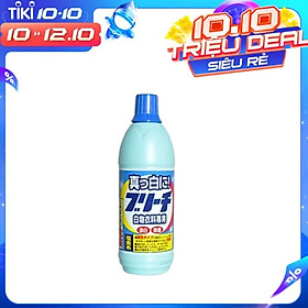 Dung Dịch Tẩy Trắng Quần Áo Nhật Bản 600ml | Tiki