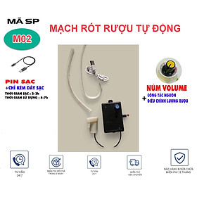 Mua  đã làm sẵn như hình  Combo rót ruou bơm chìm công tắt hành trình