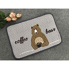 Mua Thảm chùi chân - Coffee Bear - TCC177