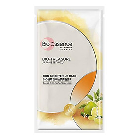 Mặt nạ dưỡng trắng da chiết xuất quả thanh yên Yuzu Nhật Bản Bio-essence