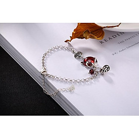 Lắc tay hồ ly đá thạch lựu
