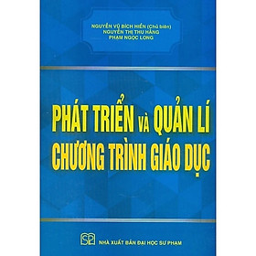 ￼Sách - Phát Triển Và Quản Lí Chương Trình Giáo Dục