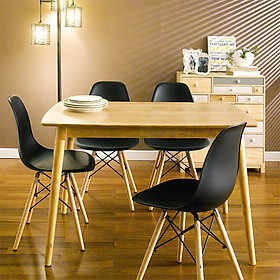 Bộ Bàn Ăn 4 Ghế Sarah IBIE DTSAR4BL