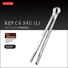 Mua  HÀNG CHÍNH HÃNG Kẹp gắp thực phẩm inox bằng thép không gỉ an toàn sức khỏe con người nhiều kích cỡ GGOMi Hàn Quốc