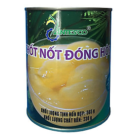 Thốt nốt đóng hộp (565gr) - Trái Thốt nốt tươi đóng lon - Nước trái cây giải khát - Thương hiệu Antesco (Đồ hộp)