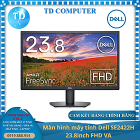 Màn hình máy tính 24inch Dell SE2422H (23.8inch FHD VA VGA/60Hz HDMI/75Hz) - Hàng chính hãng PSD phân phối