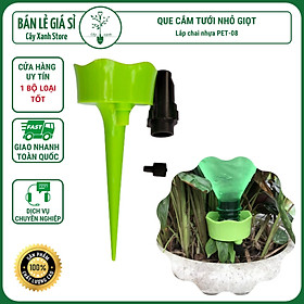 Mua Đầu Cắm Tưới Nhỏ Giọt Điều Chỉnh CAO CẤP Gắn TẤT CẢ Chai Nhựa KHÔNG Đục Lỗ Đáy Chai  KHÔNG Cuốn Màng Đầu Chai