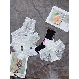 Quần Lót Nữ Ren Lưới - Cotton Combo 5 Chiếc Nhiều Mẫu Xinh Xắn
