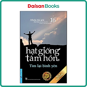 [Download Sách] Hạt Giống Tâm Hồn 16 - Tìm Lại Bình Yên (Tái Bản 2020)