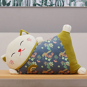 Mua Gối tựa lưng trang trí ghế sofa mèo may mắn cute