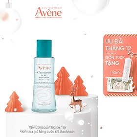 Nước tẩy trang sạch sâu cho da dầu nhạy cảm AVÈNE CLEANANCE MICELLAR WATER 100ml