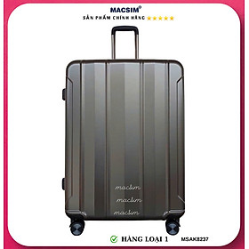 Vali cao cấp Macsim Aksen hàng loại 1 MSAK8237 cỡ 28 inch-màu ghi xám
