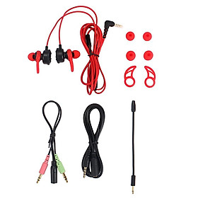 3.5mm In-Ear Earphone Bass Stereo Headphone Headset with Microphone for PC Smartphone