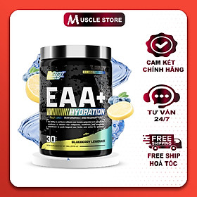 EAA Hydration - Nutrex 30Liều, Phục Hồi, Tăng Cơ, Sức Mạnh, Sức Bền, 8G EAA  BCAA  1.5G Chất Điện Giải - Blueberry Lemonade