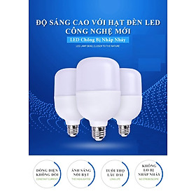 Bộ 10 Bóng Đèn LED Trụ 30W (Ánh Sáng Trắng)