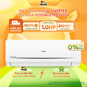 Mua Máy Lạnh Aqua Inverter 1 H.p AQA-RV10QC2 - Hàng chính hãng - Giao HCM và 1 số tỉnh thành