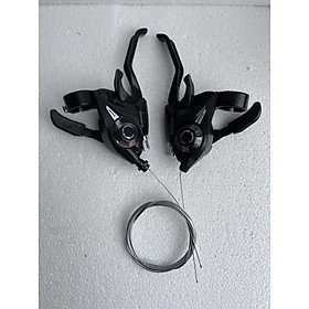 Bộ Tay đề, tay phanh Shimanô điều chỉnh tốc độ cho xe đạp thể thao 3 tốc và 7 tốc