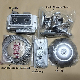 Bộ linh kiện giàn phơi Hòa Phát Q6