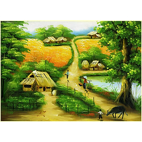 25 Watercolor painting Vẽ tranh phong cảnh con đường quê bằng màu nước   YouTube