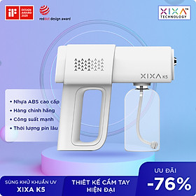 Mua  HÀNG CHÍNH HÃNG  Thiết Bị Phun Nước Cầm Tay XIXA K5  Máy Phun Khử Trùng Nhà Cửa  Ô Tô Với Công Suất 10W  Dung Tích 380ml