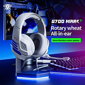 Mua Tai Nghe Choàng Đầu Gaming Plextone G700 Dùng Được Cho Máy Tính và Điện Thoại - Màu Đen - Hàng Chính Hãng