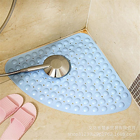 1Pcs Bath Mat Non-slip Tub Shower Mats Bathtub Mat For Bathroom 54*54cm