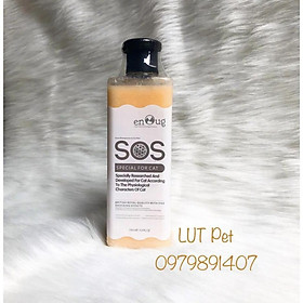 Sữa tắm SOS chó mèo - dầu tắm sos khử mùi hôi dưỡng lông mượt tránh rụng lông trị viêm da