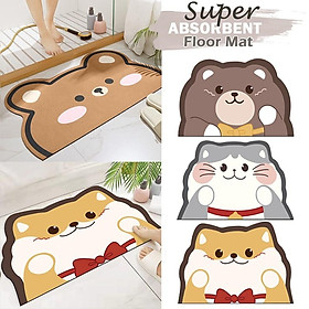 Mua Thảm Silicon 3D Hình Thú Cute Siêu Thấm Hút(3D MỚI HÌNH THÚ)