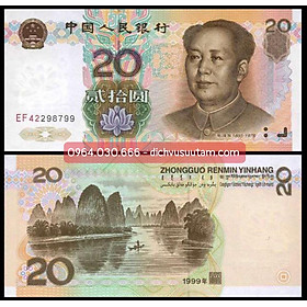 Mua Tờ 20 Nhân Dân Tệ Trung Quốc sưu tầm  chất lượng mới 95%