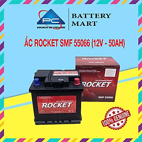 Ắc Quy ROCKET SMF 55066 (12V-50Ah)