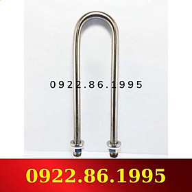 Sợi đốt điện trở nhiệt cho nồi phở 220V/2500W dài 27cm chân thẳng hàng nhập