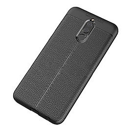 Ốp Lưng cao cấp Auto Focus Vân da cho điện thoại HUAWEI: Nova 2i, Nova 3i, Nova 3e (Màu Đen) - Hàng nhập khẩu
