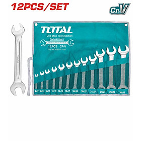Mua BỘ CỜ LÊ HAI ĐẦU MIỆNG 12 CHI TIẾT 6-32MM TOTAL THT1023121 - HÀNG CHÍNH HÃNG