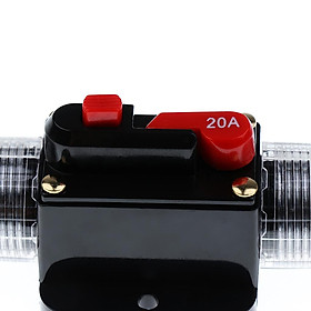 2X 12V-24V Car Audio Inline Manual Reset Circuit Breaker Fuse Switch 20AMP
