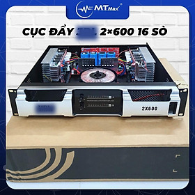 Đẩy Công Suất 2X600 – CSMAX 2400W  16 Sò 2 Kênh nâng cao chất lượng âm thanh nhà bạn hoàn toàn có thể kéo theo loa full, loa sub hơi, chất lượng âm thanh luôn được đảm bảo chi tiết và rõ ràng