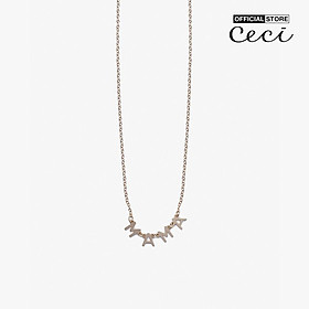 CECI - Dây chuyền nữ chuỗi nhỏ mặt chữ MAMA CC4-01000158