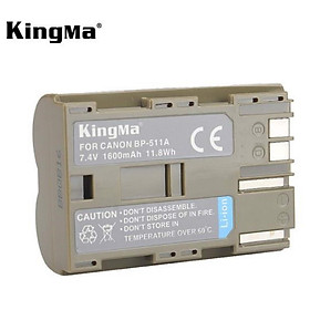 Bộ pin sạc Kingma for Canon BP-511(có bán rời) - Hàng chính hãng