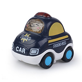 Xe ô tô đồ chơi cho bé KAVY NO.8807 chạy đà quán tính mô tả xe cảnh sát, cứu hỏa, taxi, bus đẹp dễ thương - Xe cảnh sát