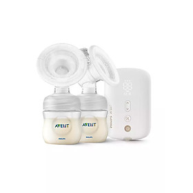 Máy hút sữa điện đôi Eureka Plus Philips Avent SCF394 11 Có pin sạc