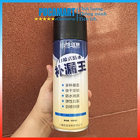 Chai Xịt Chống Thấm Nước, Bình Xịt Dung Dịch Chống Dột Waterproof Spray Polyurethane 450ml - PucaMart