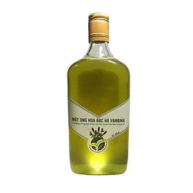 Mật Ong Hoa Bạc Hà Vanbina 600ml