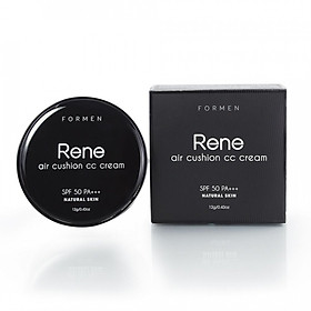 Phấn Nước Che Khuyết Điểm và Chống Nắng Cho Nam Giới Rene Air Cushion CC Cream SPF 50PA+++ For Men 15g - Nhập khẩu từ Mỹ