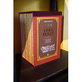 BOXSET 4 TẬP TÁM TRIỀU VUA LÝ: Thiền sư dựng nước, Con ngựa nhà Phật, Bình Bắc dẹp Nam, Con đường định mệnh – Hoàng Quốc Hải – NXB Phụ nữ Việt Nam