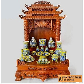Mua Bàn Thờ Thần Tài Ông Địa Gỗ  OTT 07 - Hàng Siêu Chất - Mang Lại Tài Lộc Bình An Cho Gia Chủ