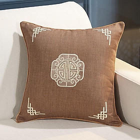 Mua GỐI TỰA LƯNG SOFA TỰA LƯNG VĂN PHÒNG PHONG CÁCH TÂN CỔ ĐIỂN  45x45CM