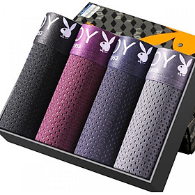 Set 4 Quần Lót Boxer Nam Playboy